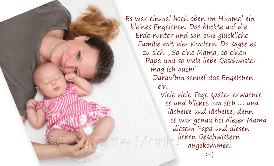 Mama und Babyfoto, Familienfotografin, Fotografie Marita Hüttner